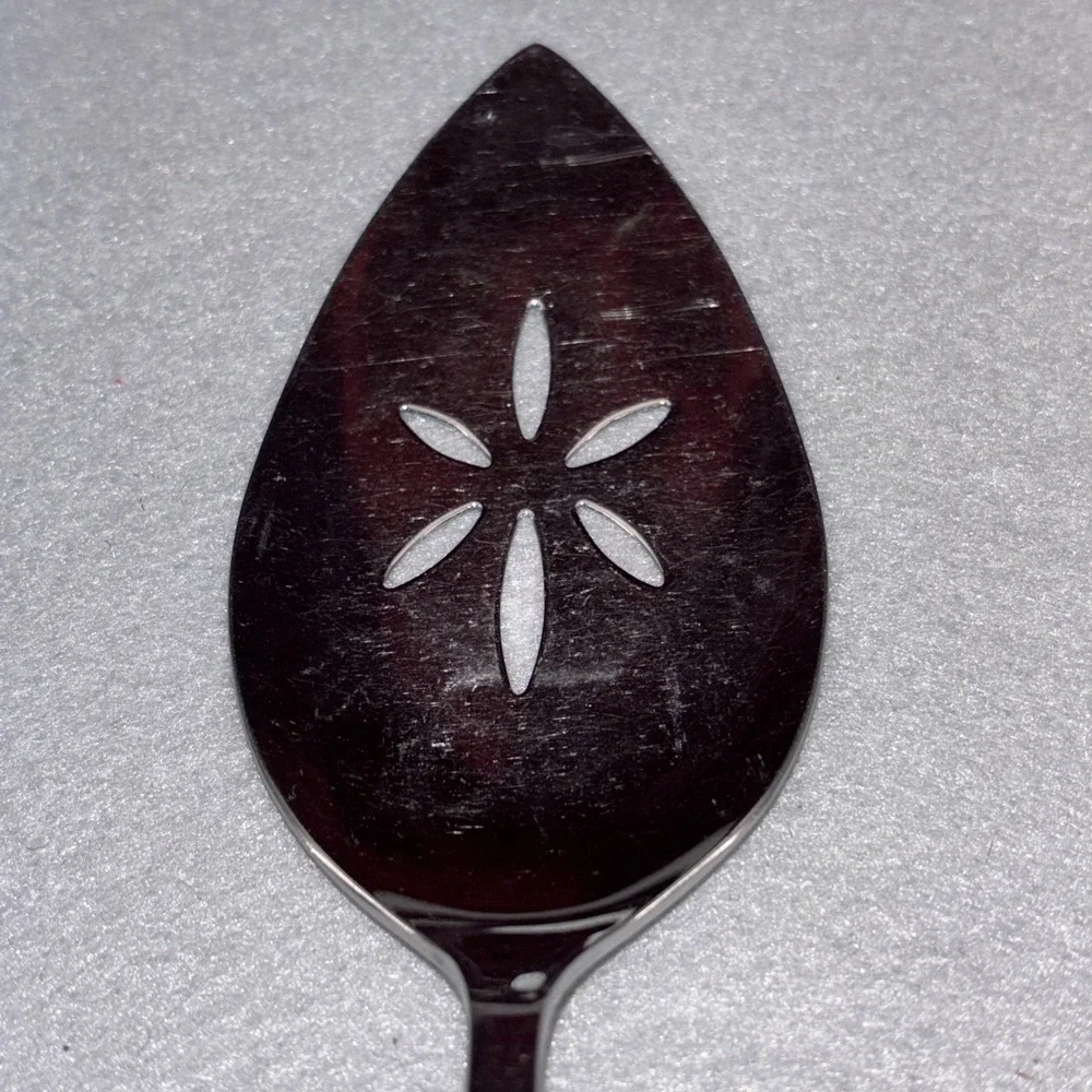 Oneida Community Flight Burnished Handle Stainless Steel Cake & Pie Server EUC